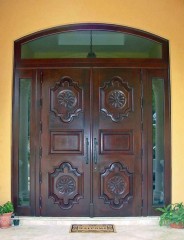 Coco Plum Mahogany Entry Doors