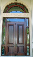 York Mahogany Entrance Doors