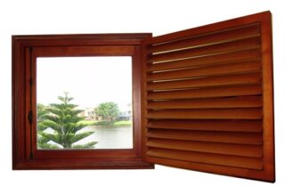LAKE HOUSE WINDOW AND SHUTTER