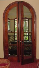 INTERIOR FRENCH ARCHED DOOR